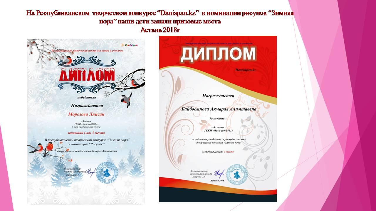 Достижения детского за 2017-2018 учебный год
