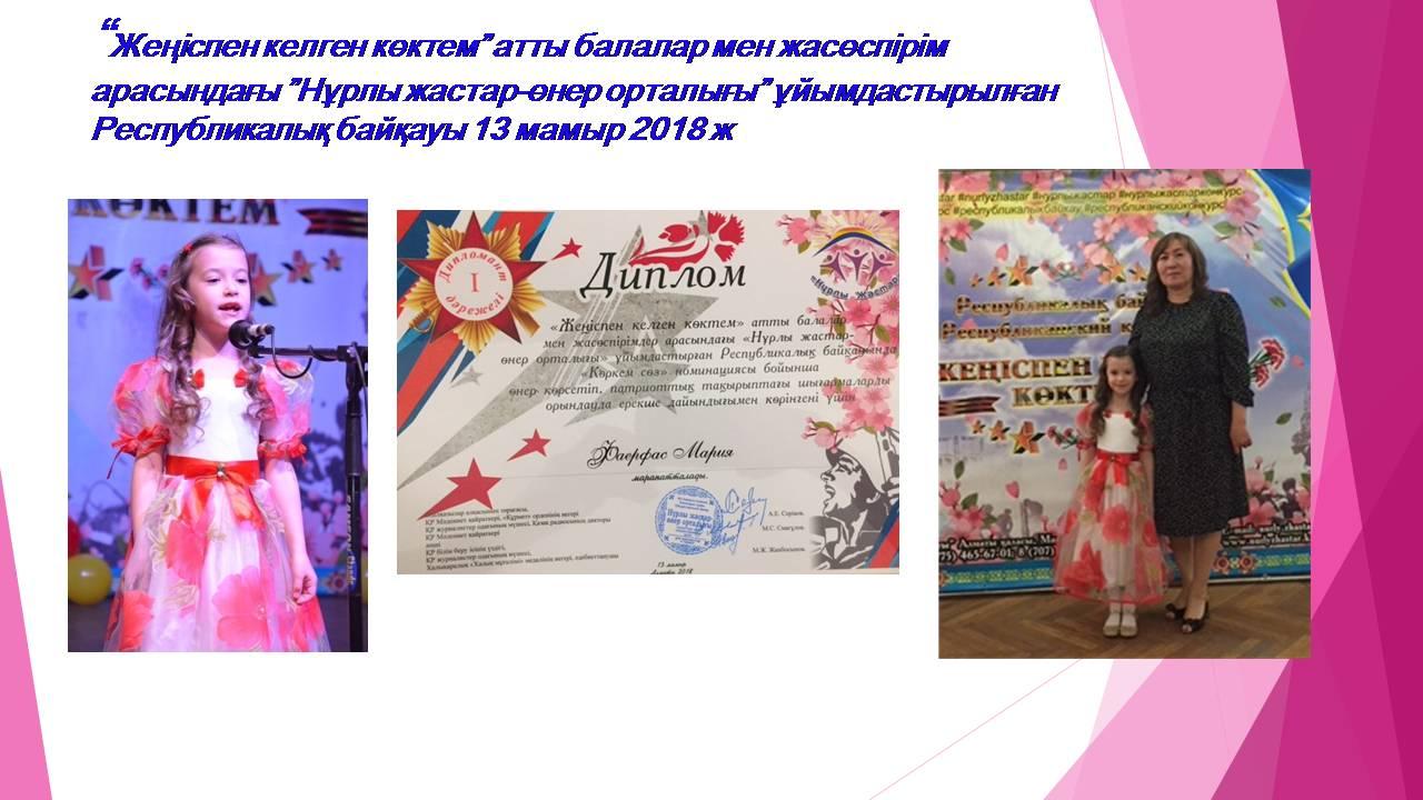 Достижения детского за 2017-2018 учебный год